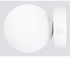 Бяла стенна лампа Blaze – Sollux