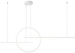 Redo 01-1736 - LED Димируем пендел GIOTTO LED/56W/230V бял