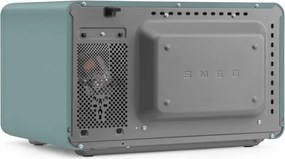 Микровълнова фурна с грил 4в1 SMEG Collezione MOC01EGMEU, 1900W, 29 л, 18 програми, Плавно затваряне, Звуков сигнал, LCD, Зелен