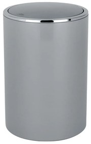 WENKO 22562100 - Кош INCA 18,5x25,5 cm сив/лъскав хром