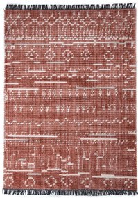 Килим Harare I-160 x 230 cm.-Kokkino-Leuko