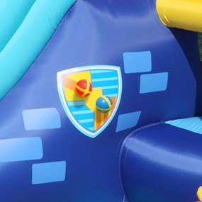 HAPPY HOP Батут замък с пързалка 400x280x265
