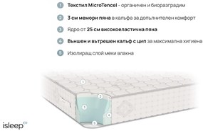 Матрак 140/200, двулицев Infinity