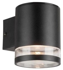 LED Външно соларно стенен осветител LED/1W/3,7V 3000K IP54 черен