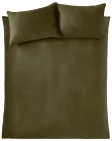 Двойно удължено спално бельо в цвят каки 230x220 cm Kingsley – Catherine Lansfield