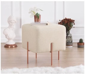 Кремава табуретка Copper – Artie