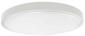 LED Плафон за баня LED/24W/230V IP44 6500K Ø 29 см бял