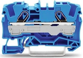 Wago Редова клема СИНЯ 6мм2 БЕЗВИНТОВА серия TOPJOB® S - 2006-1204