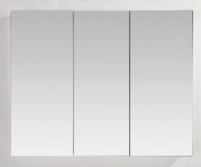 Огледален PVC шкаф ICMC 10061W UP, 100x13x60см