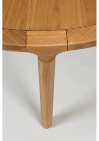 Кръгла трапезна маса в дъбов декор ø 128 cm Storm – Zuiver