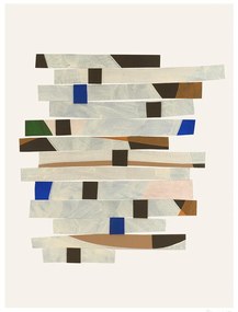 Постер 50x70 cm Cut up Stripes – Berit Mogensen Lopez – The Poster Club