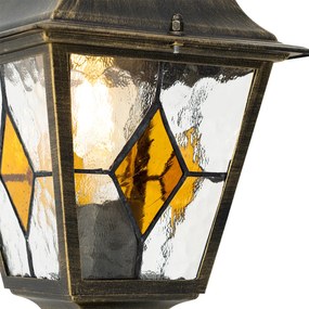 Винтидж външна лампа антично злато 45 см - Антигуа