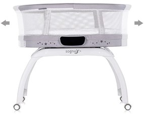 CHIPOLINO Мини кошара - кошче с LED дисплей SOGNO СИВА