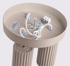 Кафяво-сив метален прожектор Gleam – Sollux