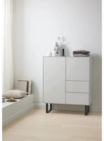 Светлосив висок скрин 91x111 cm Edge by Hammel - Hammel Furniture