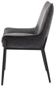 Тъмносив трапезен стол Calgary – Unique Furniture