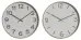 Стенен часовник Home ESPRIT Бял Златен PVC 30 x 4 x 30 cm (2 броя)