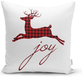 Комплект от 4 коледни калъфки за възглавници и покривка за маса Christmas Tartan - Minimalist Cushion Covers