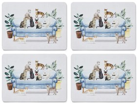 Постелки и подложки в комплект от 8 бр. Curious Cats – Cooksmart ®