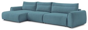 Син ъглов диван Aden – Bobochic Paris