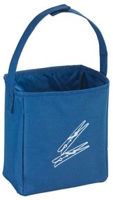 Синя кошница за закачане на дрехи Peg - Wenko