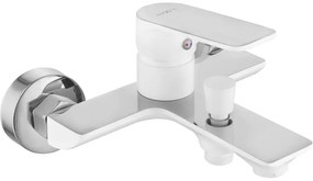 Mexen Alfa смесител за вана, бял/хром - 745730-02