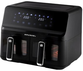 Фритюрник без Мазнина Grunkel Черен 2700 W 8 L