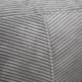 Пуф от рипсено кадифе в тухлен цвят Sofa Tube 160 – SLOWDOWN