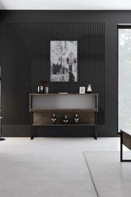 Скрин Luxe, цвят Черен Орех