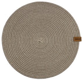 Horecano - Плетена подложка за хранене кръгла ф35см бежова (HC-24713) (YUV.113-B)
