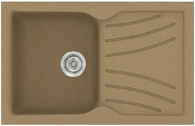 Мивка Sanitec 337-Metallic Coffee