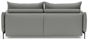 Светлосив разтегателен диван 230 cm Malloy wood - Innovation