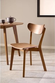 Кафяв трапезен стол Roxby – Actona