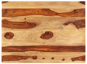 Sonata Плот за маса, шишамово дърво масив, 25-27 мм, 60x90 cм