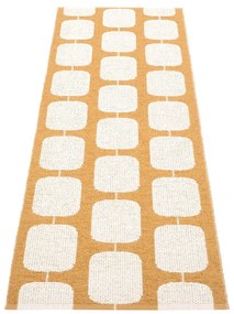 Пътека за открито и закрито в цвят жълта охра и крема 70x200 cm Sten Ochre – Pappelina