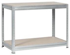 Метален стелаж MEGA 87x120x60 см&#44 до 600 кг на рафт - цинк