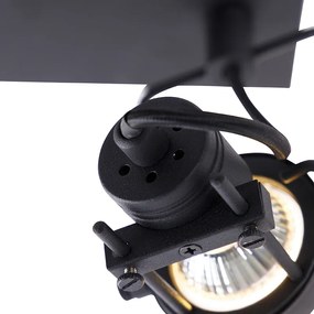 Индустриален прожектор черен 2-светлина - Suplux