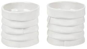 Порцеланови свещници в комплект от 2 бр. Ribbon - Mette Ditmer Denmark