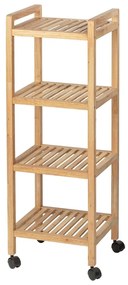 Рафт за баня от масивен орех естествен 35x97 cm Norway – Wenko