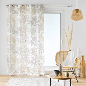 Завеса в бежов и златист цвят 135x240 cm Vayana – douceur d'intérieur