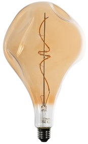 E27 димируема LED лампа спираловидна нишка PS160 кехлибар 6W 340 lm 1800K