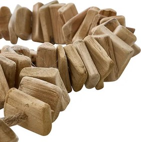 Декорация за стена atmosphera Hearts, Дърво, 78 cm