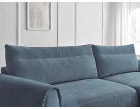 Син ъглов диван Aden – Bobochic Paris