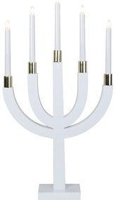 Бяла коледна светлинна украса Elias – Star Trading