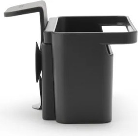Органайзер за мивка Brabantia SinkSide 1003310, Закрепване за стената на мивката, Перфорирано дъно, Тъмносив