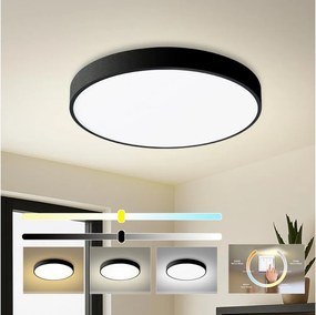 Brilagi - LED таванен плафон POOL LED/60W/230V 3000/4000/6000K Ø 60 см, черен