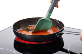 Шпатула за разбъркване Lekue 1010184, 29 см, 4/220°C, Гъвкава глава, Силикон/Пластмаса, Зелен