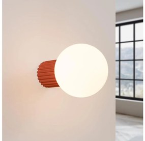 Sollux SL.1727 - Аплик за баня HALO 1xG9/8W/230V IP44 оранжев