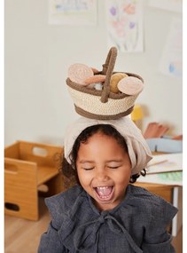 Бежово памучно детско килимче за игра 120x160 cm Mushroom Forest – Lorena Canals