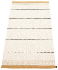 Килим за открито и закрито в цвят жълта охра и крем 60x125 cm Belle Ochre – Pappelina